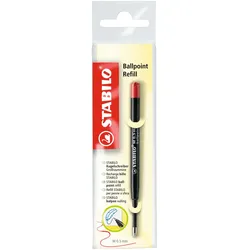 STABILO Kugelschreibermine Ballpoint Refill 0.5 mm Rot