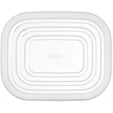 Mepal Mikrowellen-Abdeckung Cirqula rechteckig transparent