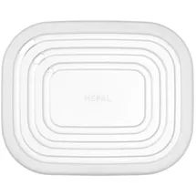 Mepal Mikrowellen-Abdeckung Cirqula rechteckig transparent