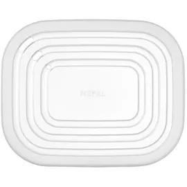 Mepal Mikrowellen-Abdeckung Cirqula rechteckig transparent
