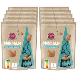 Clarkys Mandeln blanchiert 200 g, 10er Pack