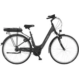 Fischer E-Bike City CITA 1.8, Elektrofahrrad für Damen und Herren, RH 44 cm, Mittelmotor 65 Nm, 36 V Akku, Schwarz