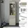 Set One by Musterring Standvitrine Reno 42 x 48 x 185 cm Braun