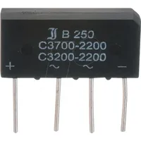 DIOTEC SEMICONDUCTOR Brückengleichrichter Inline B40C3700-2200A