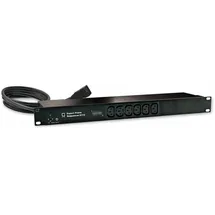 Güde GUDE 8112-6 Expert Power Sequenzer 6X C13 mit Überspannungsschutz und Netzfilter, Anschluß C19