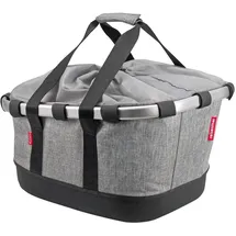 KLICKfix Bikebasket GT Uniklip 2 Twist Silber