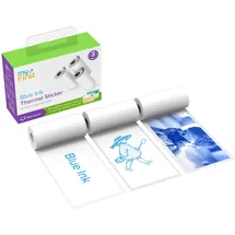myFirst Insta Wi Sticker weiß m. blauer Tinte