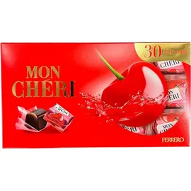 schokolade-pralinen Mon Cheri 30 einzeln verpackte Piemont Kirsch Pralinen Vorratspack 315g