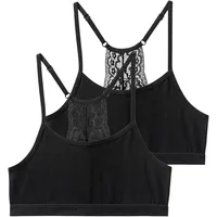 Buffalo Bustier in schwarz, | Gr.: 158/164