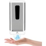 Automatischer Seifenspender, Jewaytec 1000ML Wandmontage Edelstahl Design Desinfektionsspender Sensor Auto Touchless Flüssigkeitsspender für Hotel, Büro, Haus, Restaurant, Silber