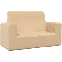 vidaXL Kindersofa 2-Sitzer  weiß