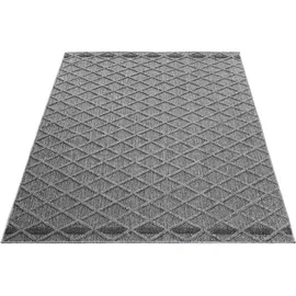 Ayyildiz Outdoorteppich AYYILDIZ TEPPICHE "PATARA 4953", grau, B:140cm H:8mm L:200cm, Polypropylen, Teppiche, Outdoorteppich, Läufer / Pflegeleicht / Strapazierfähig / In- und Outdoor geeignet