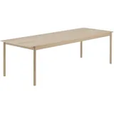 Muuto Linear Wood Esstisch, 260 x 90 cm, eiche