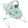 MOMI GLOSSY Babywippe für Babys bis 9 kg, 3-Punkt-Sicherheitsgurt, Metallgestell mit Antirutsch-Füßchen, Gewicht 1,7 kg, Abmessungen 58 x 49 x 53 cm, sensorisches Modul für Kinderförderung