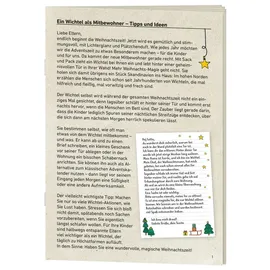 Moses Wichteltür-Set Weihnachtszauber Braun