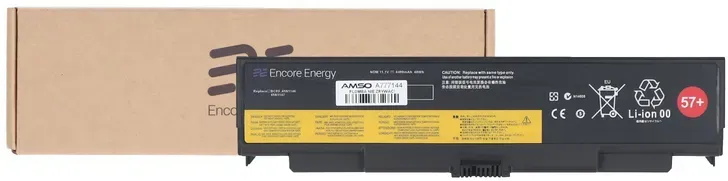 Encore Energy Batterie für Lenovo ThinkPad L440 L540 T440p T540p W540 W541 48Wh 10.8V 4400mAh 45N1147