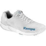 Kempa Wing 2.0 Women Sport-Schuhe, Weiß Aqua, 44.5