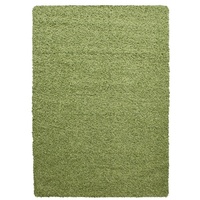 Teppich Hochflor Teppich Lux Grün, Teppich Boss, Läufer, Höhe: 30 mm grün