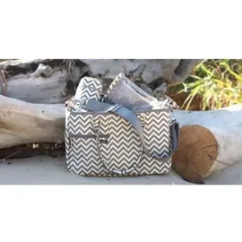 MELOBABY MeloTote Wickeltasche Beige/Braun