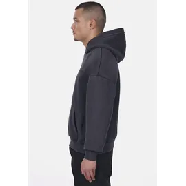 dropsize HEAVY OVERSIZE EMBO HOODIE - schwarz,