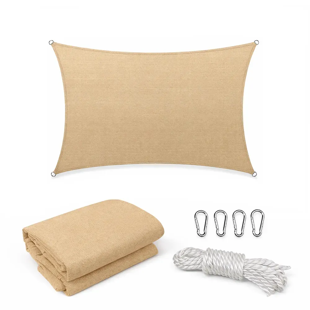Rana Sonnensegel rechteckig 3x4 m beige