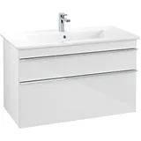 Villeroy & Boch Waschtischunterschrank 2 Auszüge 95,3 x 59 x 50,2 cm Weiß
