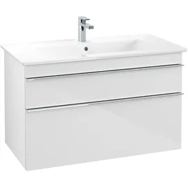 Villeroy & Boch Waschtischunterschrank 2 Auszüge 95,3 x 59 x 50,2 cm Weiß