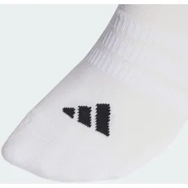 adidas Gepolsterte Essentials Low Cut Socken 3er Pack Weiß/Schwarz 43-45