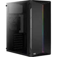 AeroCool Split (mATX, Mini-ITX, ATX), PC Gehäuse, Schwarz