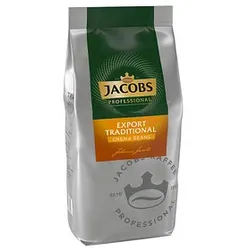 JACOBS EXPORT TRADITIONAL Crema Kaffeebohnen Arabica- und Robustabohnen kräftig 1,0 kg