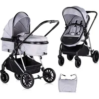 Chipolino Kinderwagen Aura 2 in 1 umbaubar Wickeltasche Sitz