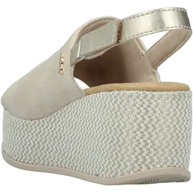Rieker Plateau-Sandaletten Damen Beige 41