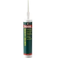 E-COLL Sanitär Silikon 310ml grau