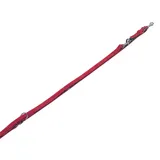 Nobby Führleine VELOURS, rot (Lollipop), 2 m, 18 mm, 1 Stück