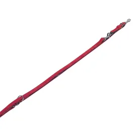 Nobby Führleine VELOURS, rot (Lollipop), 2 m, 18 mm, 1 Stück