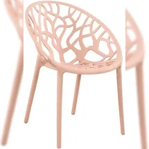 CLP Gartenstuhl Hope 59 x 59 x 80 cm rosa