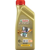 Castrol Motoröl Motorenöl Motor Motoren Öl Motor Engine Oil Diesel Benzin 0W-20 Edge Titanium Technologie FST LL IV Longlife 1L