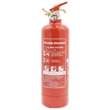 Sensorit Pulver-Feuerlöscher 6x ABC Pulverfeuerlöscher inkl. Wandhalterung 1Kg rot