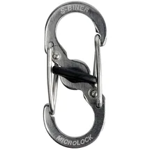NITE IZE NI-LSBM-11-2R3 Karabiner MicroLock S-Biner 2 35 mm x 15 mm x 7 mm 2 St.