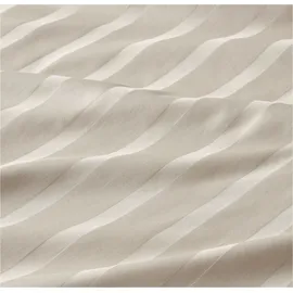 LeGer Home by Lena Gercke Leonore Gestreift Beige 135 x 200 cm + 2 x 80 x 80 cm