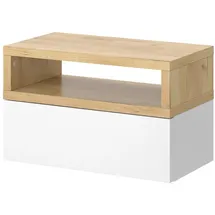 Vicco Nachtschrank Urbano 45 x 28 x 28 cm Braun/Weiß