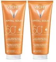 VICHY Capital Soleil Lait protecteur fraîcheur SPF50+ Tube 300ml 2x300 ml