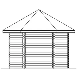 SKANHOLZ Madeira 2 3,50 x 3,03 m natur