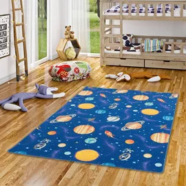 Snapstyle Kinder Spiel Teppich Weltall