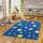 Snapstyle Kinder Spiel Teppich Weltall