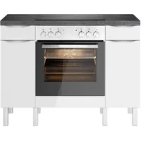 OPTIFIT Küchenzeile Lilly2 120 cm schwarz