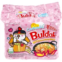 Samyang Buldak Ramen Hot Chicken Carbonara 130 g, 5er Pack