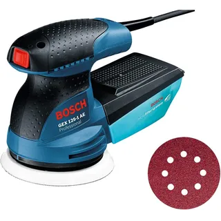 Bosch Professional Exzenterschleifer GEX 125-1 AE (125 mm Schleifteller, 250 Watt)