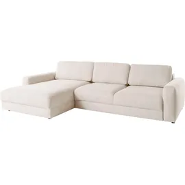 PLACES OF STYLE »Bloomfield, bequem und elegant, OTTOs Choice, Breite 303cm, L-Form« wahlweise mit Bettfunktion und Bettkasten,