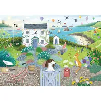 Ravensburger Erwachsenenpuzzle 1000 Teile - Haus an der Küste